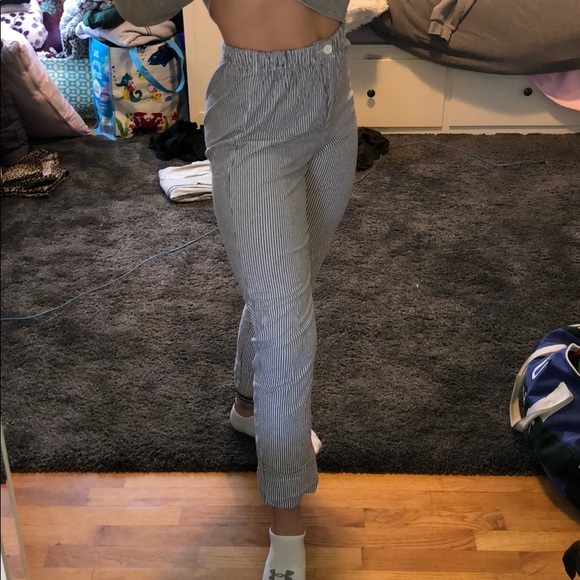 Brandy Melville Pants - brandy melville striped pants
